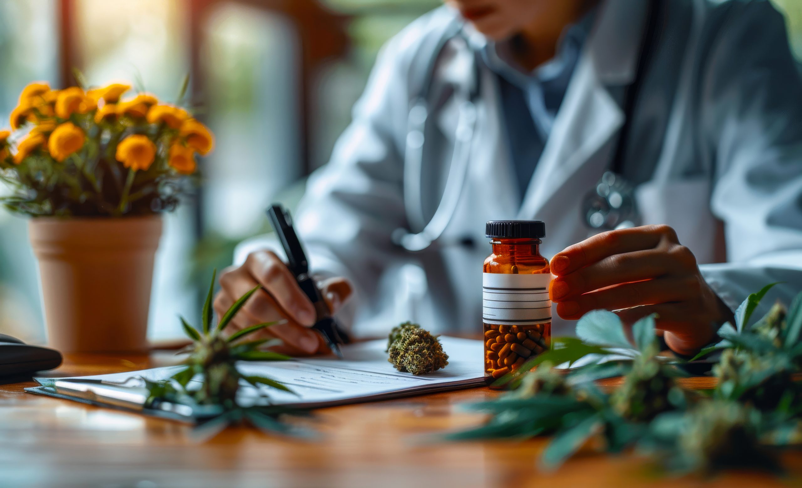 Medical cannabis healthcare treatment consultation