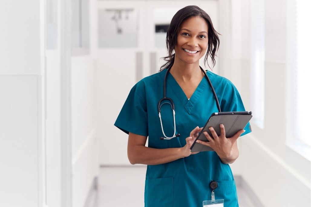 Student practicing program skills with appropriate tools in a relevant setting.